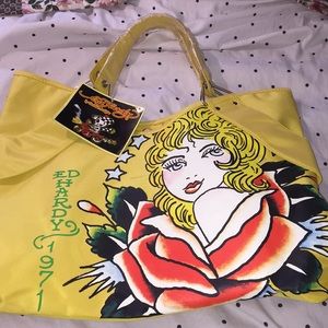 Ed hardy tote bag